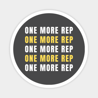 One More Rep Apparel Magnet